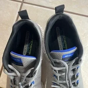 Skechers Elite Flex Prime Take Over Light Grey Shoes Mens Size 10 Skechers flex elite shoes - Gem main image 3